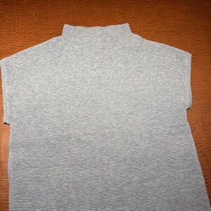FDJ funnel neck blue sweater